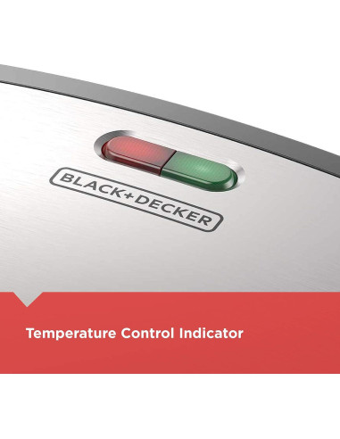 Plancha 3-en-1 BLACK+DECKER WM2000SD, Waffles y Sándwiches