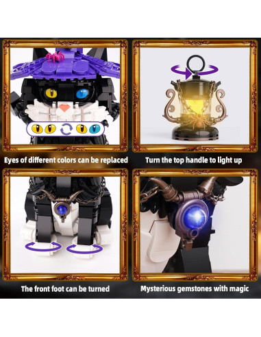 Set de Construcción Gato Mágico 1128 Piezas SHANTOU