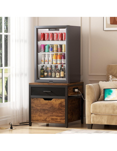 Soporte para Mini Refrigerador Unikito YHSC-014 con Cajón