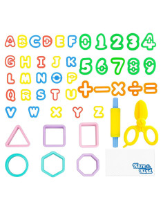 Kit de Herramientas de Plastilina Kare & Kind 49 Piezas
