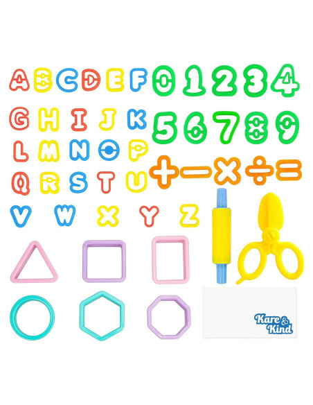 Kit de Herramientas de Plastilina Kare & Kind 49 Piezas