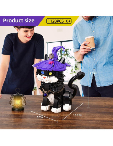 Set de Construcción Gato Mágico 1128 Piezas SHANTOU