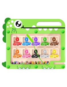 Laberinto Magnético de Colores y Números FunMission 30x26 cm