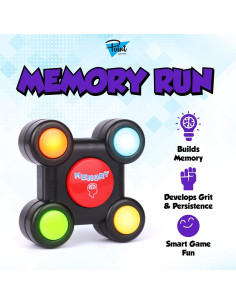 Juego Electrónico de Memoria Point Games - Memory Run - 6 años+ 2