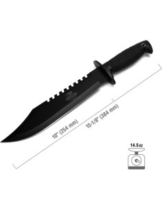 Cuchillo de Caza de Supervivencia Mossy Oak 38 cm con Funda 2