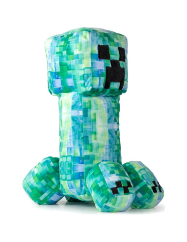 Almohada Amigo Minecraft Creeper Cargado - Microfibra Suave