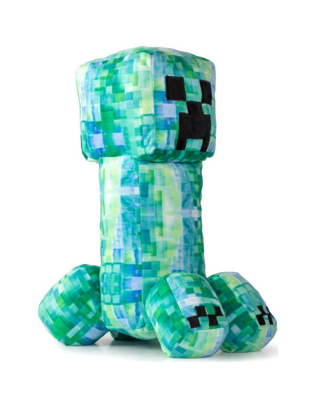 Almohada Amigo Minecraft Creeper Cargado - Microfibra Suave