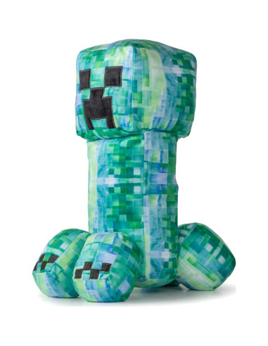 Almohada Amigo Minecraft Creeper Cargado - Microfibra Suave
