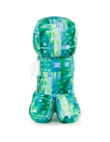 Almohada Amigo Minecraft Creeper Cargado - Microfibra Suave