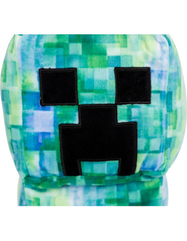 Almohada Amigo Minecraft Creeper Cargado - Microfibra Suave
