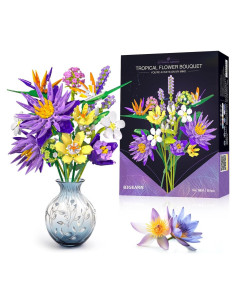 Conjunto Ramo de Flores BIGEARN - 13 Flores Artificiales