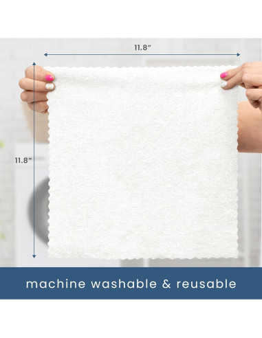 Paquete de 50 Paños de Microfibra S&T INC. 30x30 cm