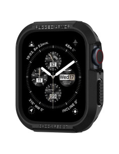 Funda Spigen Rugged Armor para Apple Watch 45mm/44mm - Negro