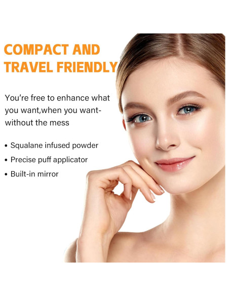 Cobertura Instantánea Raíces Cabello Canoso Polvo ABOMET 3.98g Marrón Medio