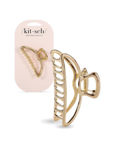 Pinzas de Garra de Metal Kitsch Doradas para Mujeres - 1 Pc