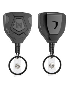 Llavero Retráctil MNGARISTA con Clip para Cinturón, 2 Unidades