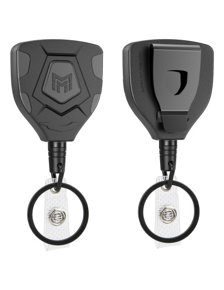 Llavero Retráctil MNGARISTA con Clip para Cinturón, 2 Unidades