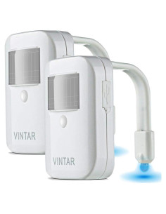 Luz Nocturna LED VINTAR 2-Pack con Sensor de Movimiento 16 Colores