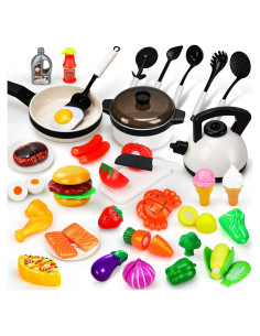 Set de Cocina de Juguete STEAM Life - 32 Piezas para Niños