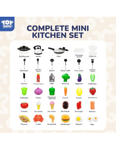 Set de Cocina de Juguete STEAM Life - 32 Piezas para Niños 2