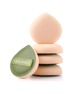 Esponjas de Maquillaje Cool Angle 5 Piezas Verde Mediana