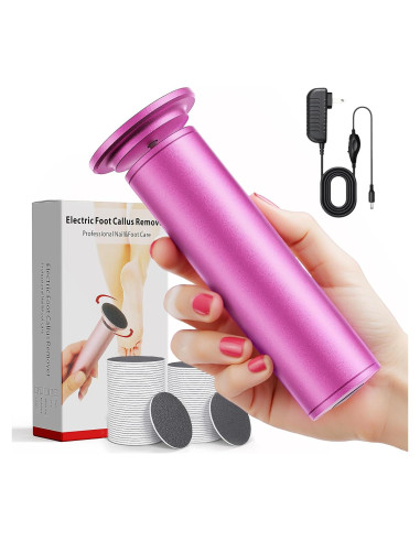 Removedor de Callos Eléctrico LUWUIDEN con 70 Discos de Lija