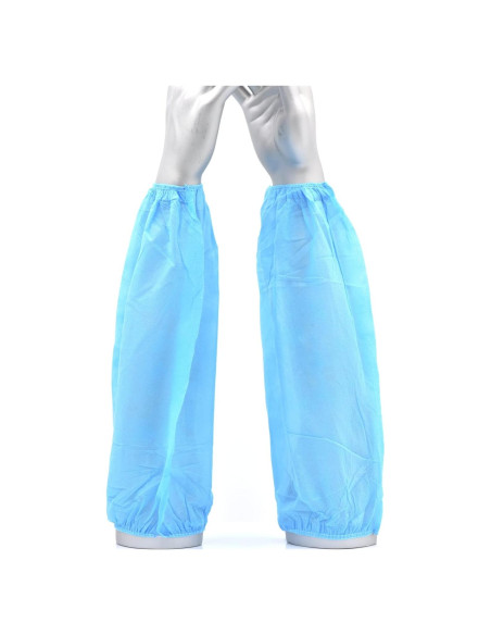 100 Fundas Reutilizables para Brazo G & F Azul 38 cm