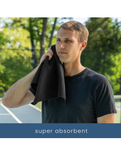 Toallas de Microfibra S&T INC. para Gimnasio 6 Piezas 40x68 cm 2