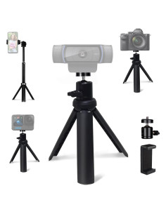 Trípode Mini Ligero NexiGo para Cámara y Teléfono 33 cm