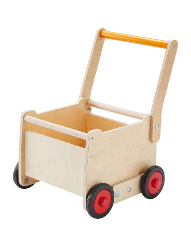 Carrito de Bebé Dragón HABA de Madera con Almacenamiento