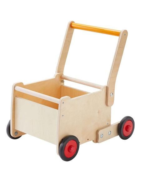 Carrito de Bebé Dragón HABA de Madera con Almacenamiento