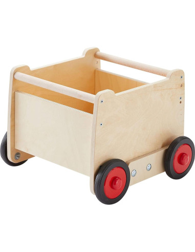 Carrito de Bebé Dragón HABA de Madera con Almacenamiento