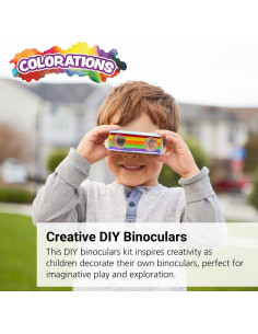 Set de 10 Binoculares para Decorar Coloraciones DYOBINO 2