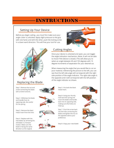 Cortador de Inglete Merhoff & Larkin con 2 Cuchillas Extras