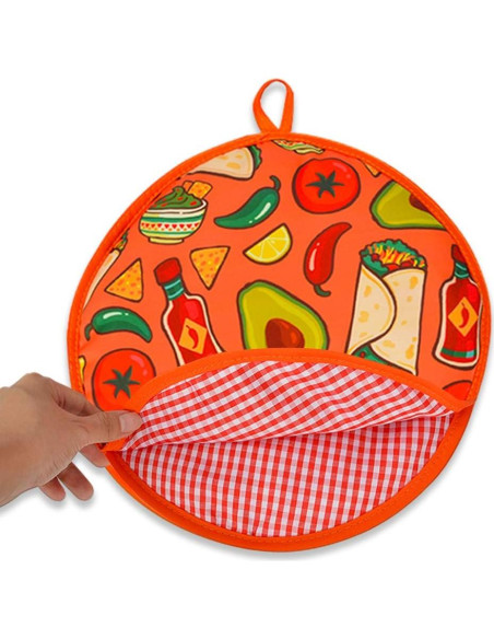 Bolsa Calentadora de Tortillas VNOM 30.48 cm Aislada Microondas Bolsa Calentadora de Tortillas VNOM 30.48 cm Aislada Microondas