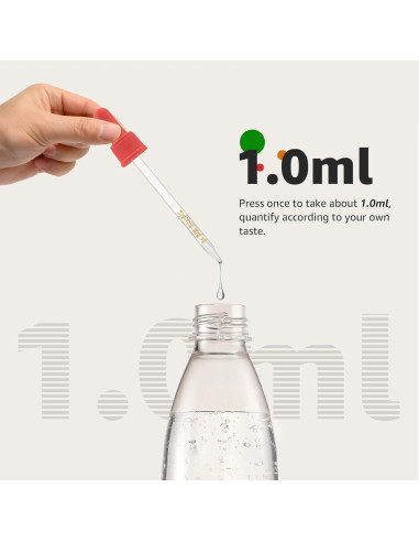 Pipetas de vidrio Taladad 6 piezas para SodaStream