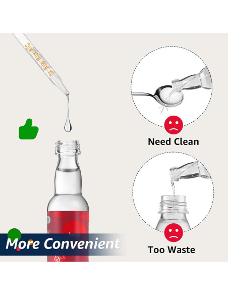 Pipetas de vidrio Taladad 6 piezas para SodaStream