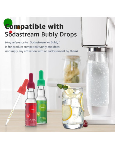 Pipetas de vidrio Taladad 6 piezas para SodaStream