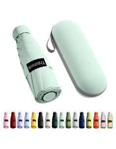 Paraguas Compacto Trenovo Verde Claro Plegable 107.95 cm