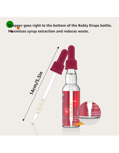 Pipetas de vidrio Taladad 6 piezas para SodaStream