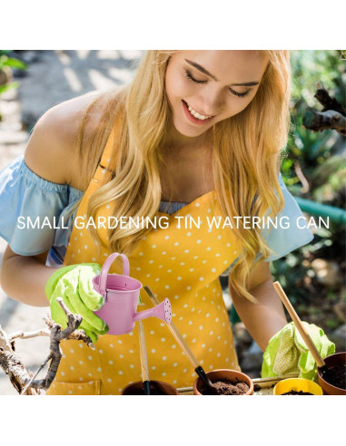 2 Piezas Regadera de Metal para Niños LNQ LUNIQI 200ml Beige