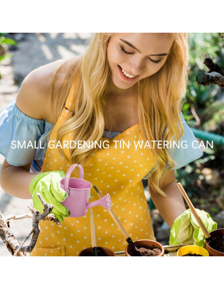 2 Piezas Regadera de Metal para Niños LNQ LUNIQI 200ml Beige