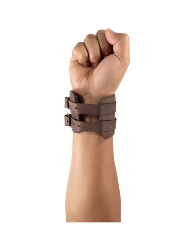 Cinturón de Muñeca Hide & Drink de Cuero Marrón Bourbon