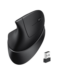 iClever Ratón Ergonómico Vertical Inalámbrico 2.4G 4 DPI