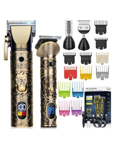 Recortadora de Barba y Cabello YIDON JM-G70CC, 3 en 1 USB-C