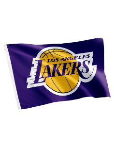Bandera Los Angeles Lakers Desert Cactus 3x1.5m Poliester