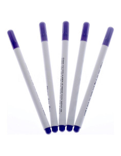 12 Bolígrafos Borrables con Agua USFEEL para Tela - Púrpura