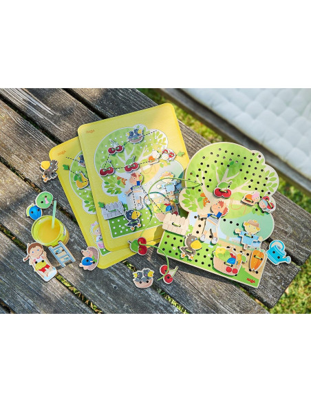 Juego de Enhebrado HABA para Niños 3 a 5 Años - 31 Azulejos Juego de Enhebrado HABA para Niños 3 a 5 Años - 31 Azulejos