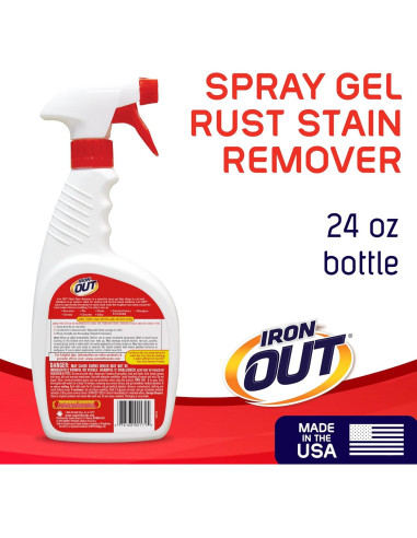 Gel en Spray Removedor de Manchas de Óxido Iron OUT 680g
