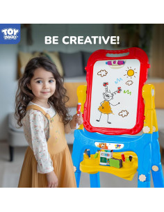 Caballete de Arte STEAM Life para Niños 4 en 1 Ajustable 2